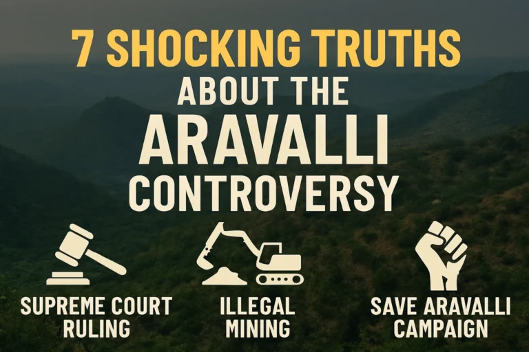 7 Shocking Truths About the Aravalli Controversy You Must Know