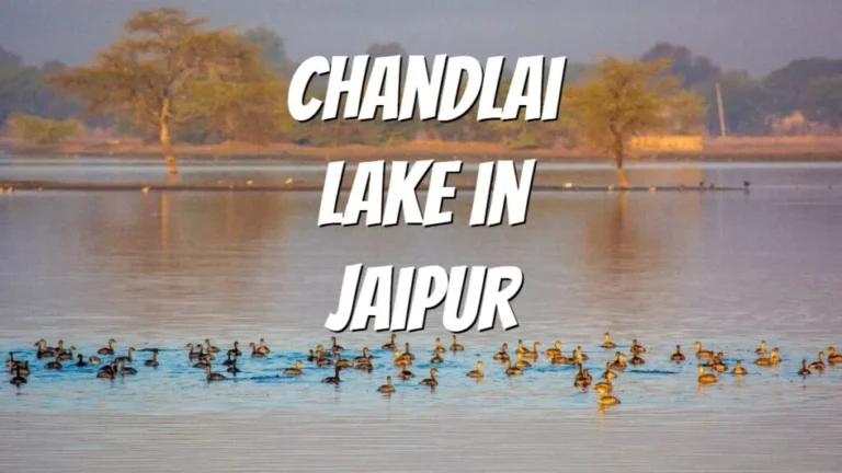 Chandlai lake in Jaipur