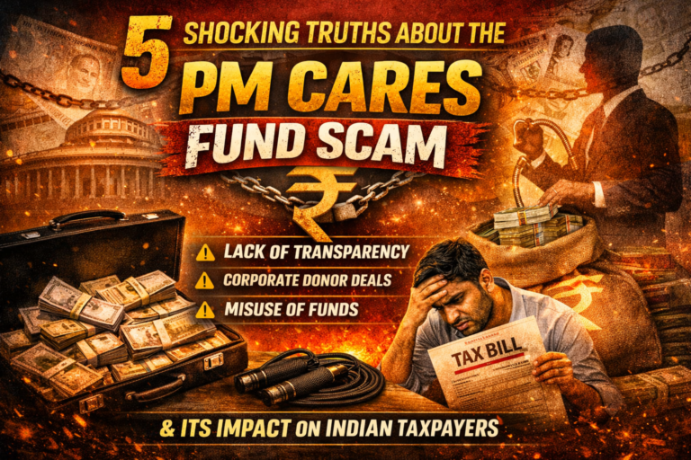 5 Shocking Truths About the PM CARES Fund Scam and Its Impact on Indian Taxpayers