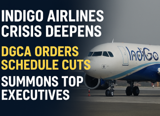 IndiGo Airlines Crisis Deepens: DGCA Orders Schedule Cuts, Summons Top Executives as Flight Cancellations Continue