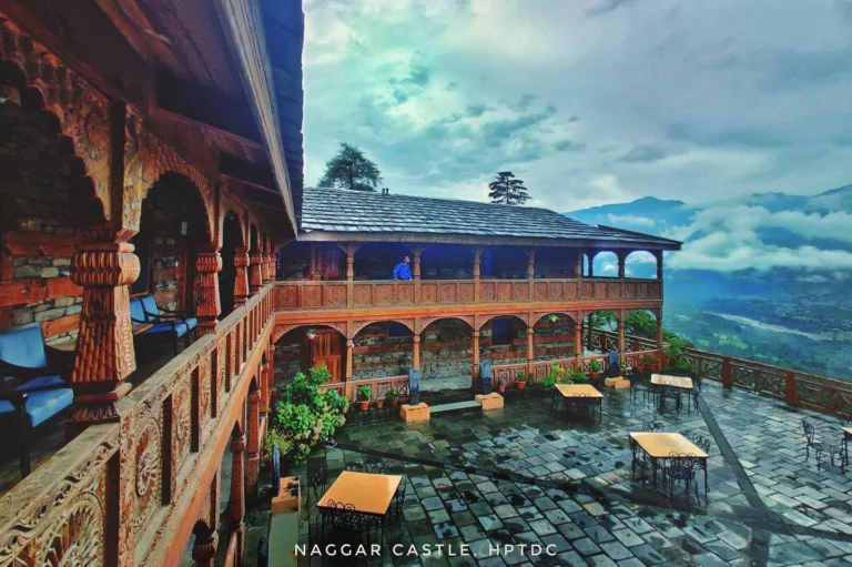 Naggar near Manali in Himachal